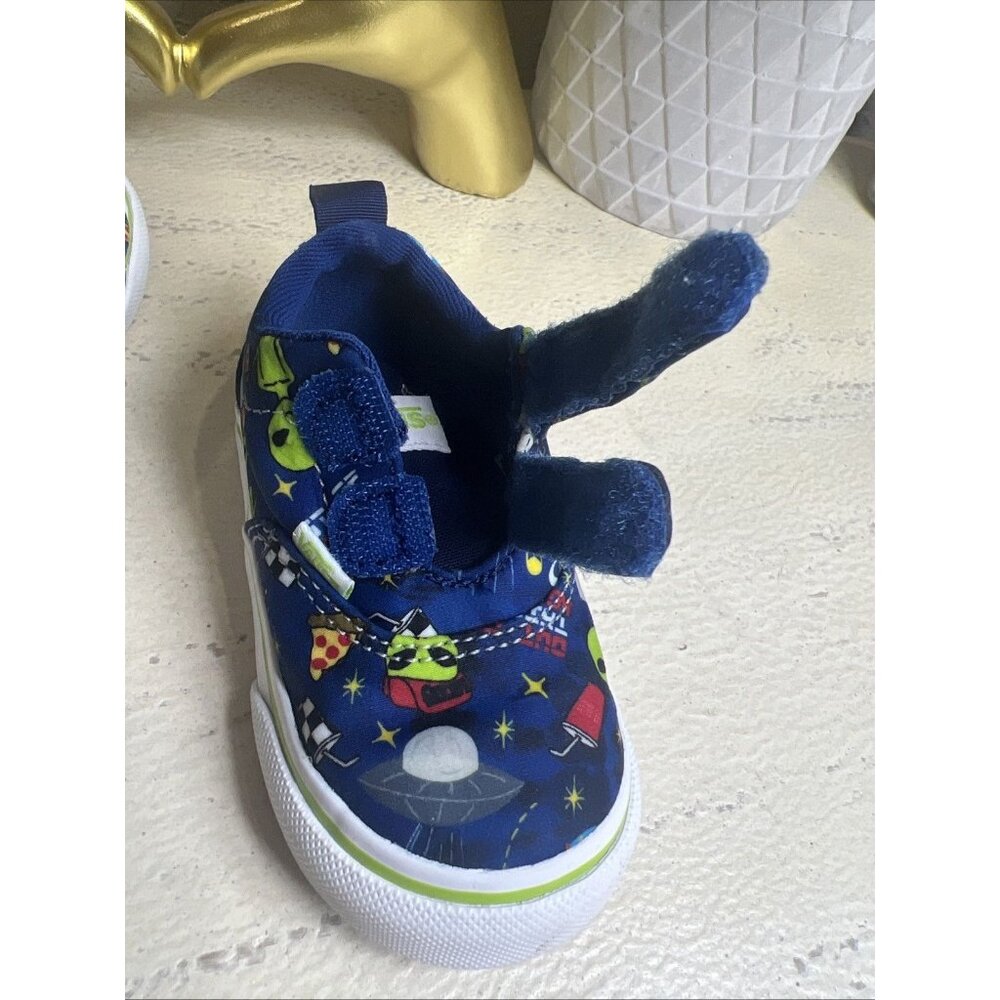 VANS WARD V SPACED OUT Tennis Shoes boys, size (TODDLER) 5 Aliens Space - Picture 10 of 10